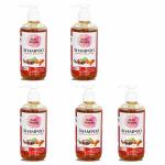 Stay Soapy Combo Pack of Almond & Shea Butter Shampoo 300 ML Pack of 5
