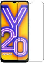 Ravbelli Vivo Y20 Transparent 11D Tempered Glass Scratch Resistant and Anti Fingerprint Screen Guard