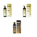 Herba Grace Kit Fenugreek & Black Seed Oil, Rice Water Shampoo and Rice Water Conditioner 200ml Each