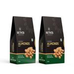 SETHJI Fresh and Sweet CALIFORNIA ALMONDS | ID badam 250 g x 2 Box