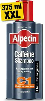 Alpecin C1 Caffeine Anti Hair Fall Shampoo 375ml | Scalpe Shampoo for Hair Fall Control