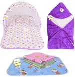Kwitchy New Born Baby Daily Essentail Bedding Combo Pack