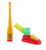 Joyride Multicolor Plastic Baseball Pitching Machine, 36 Months - 15 Years