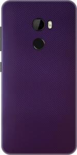 SRG INFOTECH HTC One X10 Mobile Skin (Purple Carbon Fibre)