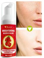 KURAIY Facial Cleanser Oil Control Foaming Cream Hydrating Oil Free Foaming Face Wash For Sensitive Oily Dry Skin Unisex Use