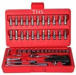 THS Durable and Non Slip Repair Tool Kit 14 inch (46 Pieces)