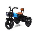 Her Home Himalayan Kids Tricycle - Front Headlight, Musical - 1 Year to 5 Years - Trike for Indoor and Outdoor - Up to 30 Kgs - Made in India (Blue)