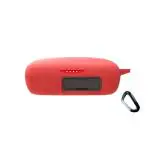 Kolorcase Boat Airdopes 441 Pro Red Silicone Anti-Slip Case Cover with Hook