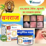 Vidhmaan AYURVEDA Vanraj Anti Fungal-infection Malam for-itching, , Ringworm-Eczema (25 g)