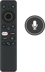 AILKIN All in one Voice Remote Control fit for Realme TV Stick 4K RMV2105,Smart TV,SLED,Smart TV SLED 4K,Smart TV 4K,Smart TV Full HD,RMV2101 Smart TV Neo,4K Smart Google TVStick