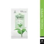 Glam21 Green Tea Extracts Facial Wipes| Super-Soft & Moisturizing| Clean Dust & Dirt Particles-25pcs
