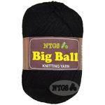 NTGS Bigboss Black Art and Craft Hand Knitting Wool Ball-Art-AJC (200 gm)