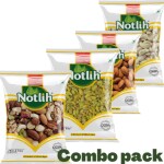 Notlih Mix Dry Fruit Combo Pack of 4 Kishmish+Cashew+Almonds Mix dry Fruits 200gX4