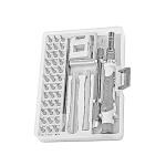Hypexa 45 In 1 Screwdrivers 2022 Set Opening Repair Tools Kit For all kind of use, Silver