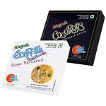 Bhagats Heera Sweets Delicious Son Roll with Almonds and Pistachio Garnished Rose and Chocolate Flavour Preservative Free 500 g