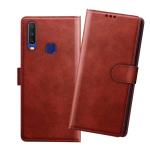 HANIRY Flip cover For VIVO Y11 flip cover / 1906 flip cover / Brown