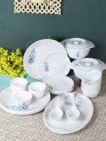 Servewell 31 pc Urmi Melamine Dinner Set - Buds