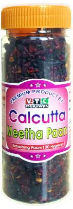 VTC MUKHWAS Natural Calcutta Paan Mukhwas | Paan Mukhwas without Supari Paan 200 gm Mouth Freshener