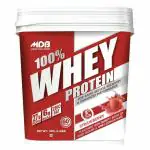 MasterDreamBodies MDB 100% Whey Protein | 27g Protein with 6g BCAA | Blend of Whey Isolate & Whey Concentrate (Strawberry, 2kg)
