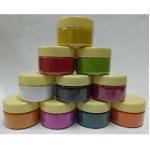 Bright bloom Multicolor Marble Rangoli Powder Colors Floor Arts, 100 G Each (Pack Of 10 )