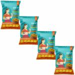 URNIK CHICKPEA PUFFS LIME & SRIRACHA 50GMS POUCH (PACK OF 4)