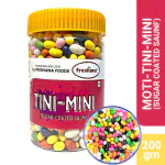 Freshana Mouth Freshener Tini-Mini Saunf 200G Tinimini Flavoured Sugar coated Fennel Seeds Candy