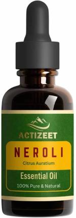 ACTIZEET Neroli Essential Oil Promotes Clear Skin, Healthy Hair (15 ml)
