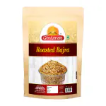 Ghotaram Roasted Snacks Bajra Puffs Less Fat Rich Protein Healthy Snacks | No Artificial Colours | Diet Roasted Bajra (Millet) Puffs High Fibre, Gluten Free, Low Calorie Snack-300g*1Pack