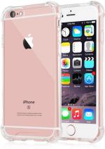 S-Hardline Apple Iphone 6 Transparent Rubber Tpu Bumper Shock Case Cover