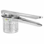 Chefkit Stainless Steel Manual Hand Press Fruit Juicer | Instant Manual Vegetable And Fruit Press Squeezer | Hand Squeezer with Efficient Juice Drainage