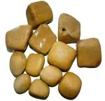 Maalavya Yellow Unpolished Natural Yellow Tumble Aquarium Water Stone Pebbles Gravel Chips - 10 Kg