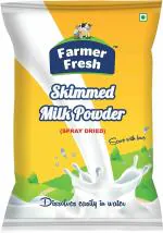 Farmer Fresh Pure & Premium 1 kg Skimmed Milk Powder | No Added Preservatives | Sugar Free | Perfect for Tea & Coffee |