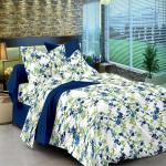 Huesland By Ahmedabad Cotton Comfort Cotton Single Bedsheet with 1 Pillow Cover
