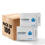 Glutalight Gluten Free Skin Lightening Soap Reduce Freckles, Age Marks Glutathione (pack of 200)