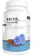 BRIYOSIS Organic Flaxseed Oil Softgels (60 No)