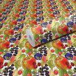 WallWear - Self Adhesive Wallpaper & Wall Sticker (Apple Grapes) Extra Large (300x40cm) for Bedroom | Livingroom | Kitchen | Hall Decoration (Pack of 1)