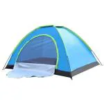 Inditradition Family Camping Tent for 6 Persons - Assorted Color & Design (220 x 250 x 150 cm)