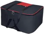 SH NASIMA Underbed Storage Bag with Zippered Closure and Handle Pack Of 1 (Red Black)