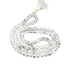 Feel Touch Mart Sphatik Mala Divine Quality Mahalaxmi Blessed with Silk Dori for Men & Women