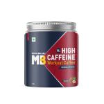 MuscleBlaze High Caffeine Workout Coffee with Ayurvedic Herbs, Instant Coffee Powder (Hazelnut, 50 g)