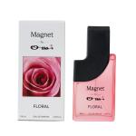 Ossa Magnet Floral Unisex Eau De Parfum with Bergamot, Cassis, Floral, Lily Of The Valley, Vanilla, Cedarwood, Patchouli | Premium Long Lasting Fragrance for Men & Women 100ML | Floral Scent