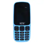 MTR n105 blue Dual Sim keypad Mobile Display 1.8 with 800 mAh Battery, Storage Upto 64 MB- Sky blue