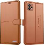 KIVANO Flip Cover for Realme Narzo 50 Pro 5G| Luxurious Design|Inside Pockets & Inbuilt Stand|Magnetic Closing (Maroon, Cases with Holder, Pack of: 1)