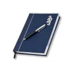 GRYPHUS Dark Blue Elegant Daily Dated Diary 2023 for Office Going Girls and Boys With Pen 365 Pages
