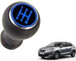 WolkomHome Led Gear Knob Shift with Blue Light Manual Transmission Gear Shifting Knob Black Color for Maruti Suzuki Baleno 2015