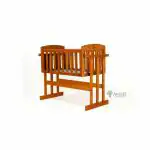 Arcedo Amber 2 in 1 Wooden Baby Swing (Honey)