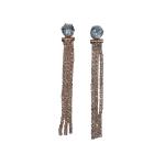 Priyansh Enterprise Handmade Gold D1 Crystal Ad Earrings For Parties, Festivals For Women