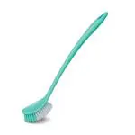 Spotzero by Milton Toilet Cleaner Brush with Long Handle & hanging Hole, Toilet Cleaning Brush for Western and Indian Toilet, Aqua Green (pack of 1)…