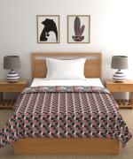 TRIDENT Bouquet 100% Microfiber Single Size Comfort Living Dohar