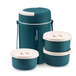 Trueware MEAL 3 Insulated Hot Lunch Box With 3 PP Container 300 ML Each